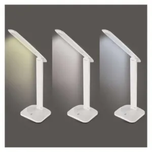 EMOS LED stolná lampa CHASE, biela
