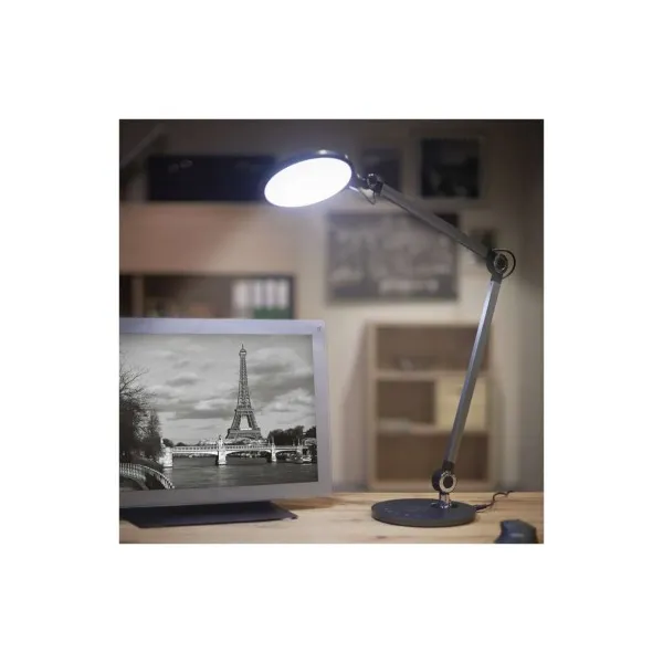 EMOS LED stolná lampa KAREN, čierna