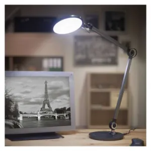 EMOS LED stolná lampa KAREN, čierna