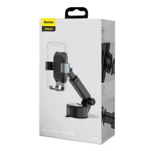 Gravitačný držiak do auta pre Baseus Tank s prísavkou (čierna) 023346