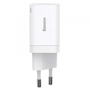 Baseus Quick Nabíjačka USB-A/ USB-C 30W, Biela