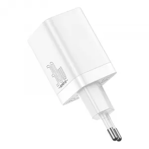 Baseus Quick Nabíjačka USB-A/ USB-C 30W, Biela