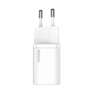 Baseus Super Si Quick Charger 1C 20W - biela