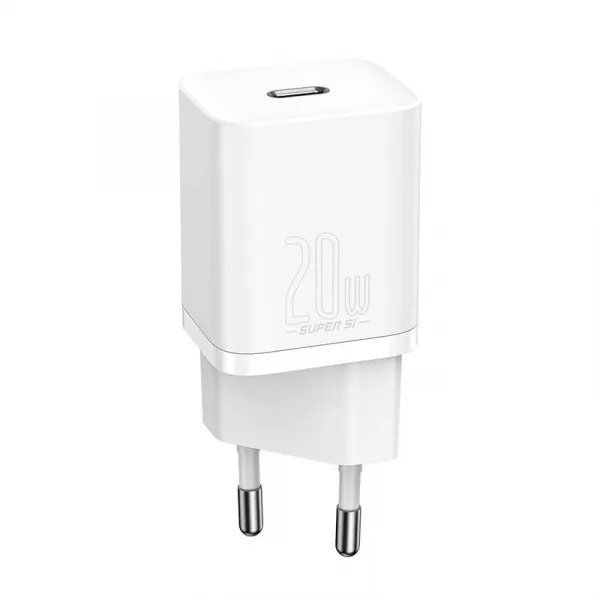Baseus Super Si Quick Charger 1C 20W - biela