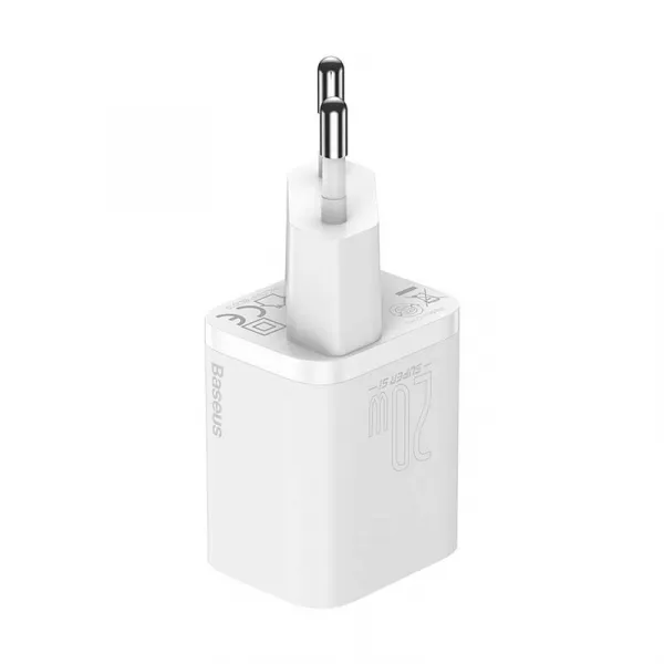Baseus Super Si Quick Charger 1C 20W - biela