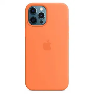 Apple iPhone 12 Pro Max Silicone Case with MagSafe - Kumquat MHL83ZM/A