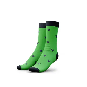 SmartWear Lietajúce ponožky - vysoké, zelené (UNISEX 39-43) SW-32