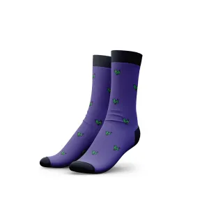 SmartWear Lietajúce ponožky (dámske, vysoké, fialové, uni. veľ. 37-41) SW-37