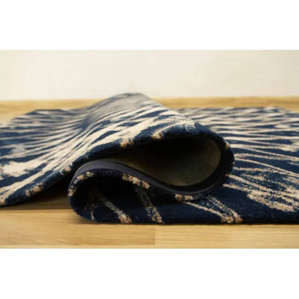 Koberec Tempo-B Domio Denim modrý/béžový