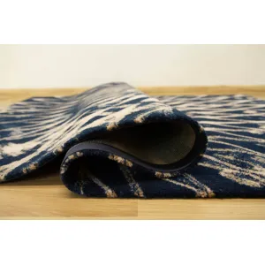 Koberec Tempo-B Domio Denim modrý/béžový