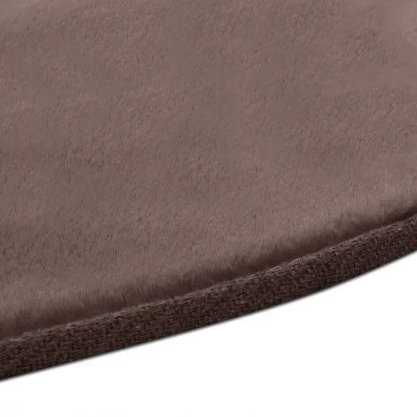 Koberec Topia Uni dark taupe kruh