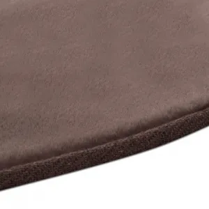 Koberec Topia Uni dark taupe kruh