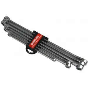 Extra dlhé očkové kľúče CrV – sada 6 ks (8–21 mm)