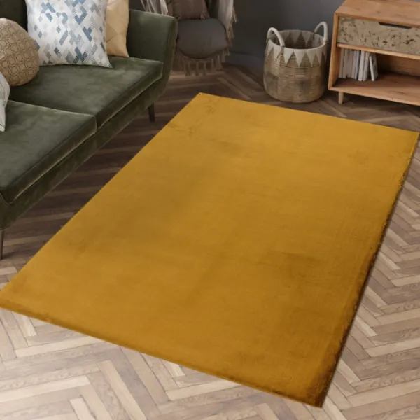 Koberec Topia Uni amber