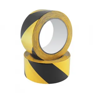 Bezpečnostná páska Safety Tape 48 mm x 20 m, čierno/žltá