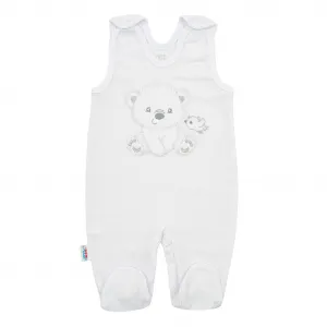 Dojčenská súprava do pôrodnice New Baby For Sweet Bear biela 62 (3-6m)