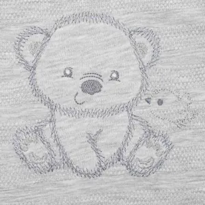 Dojčenská súprava do pôrodnice New Baby For Sweet Bear sivá 56 (0-3m)