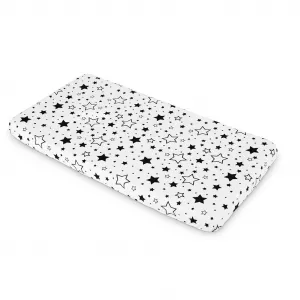 Prestieradlo do postieľky s potlačou Sensillo 120x60 cm hviezdičky
