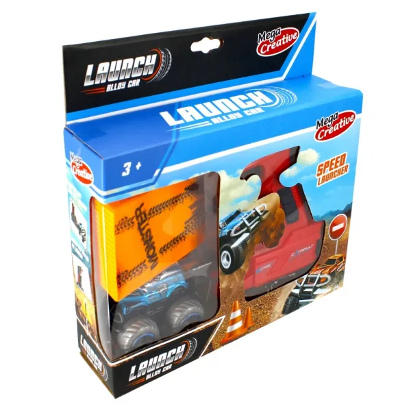 CreativeToys Terénne auto s odpaľovacou dráhou