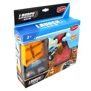 CreativeToys Terénne auto s odpaľovacou dráhou