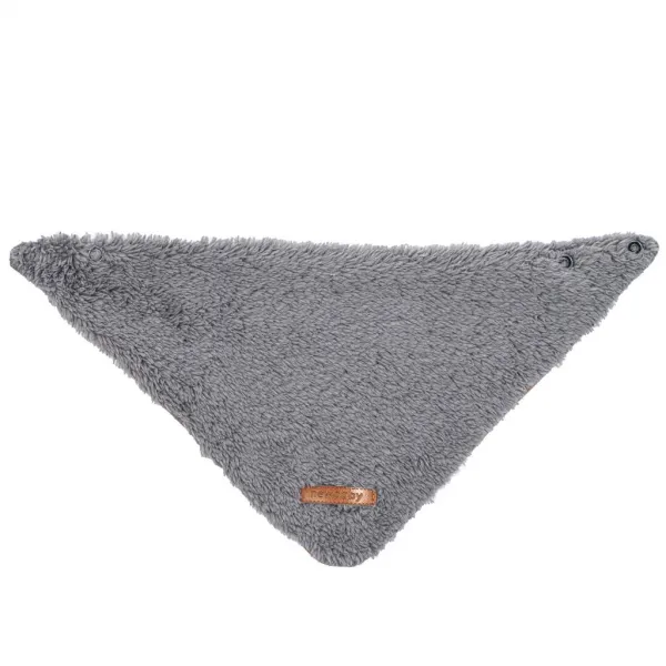 Zimná dojčenská čiapočka so šatkou na krk New Baby Teddy bear šedá 80 (9-12m)