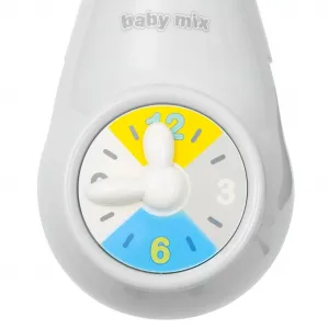 Baby Mix kolotoč nad postieľku s projektorom Mint Farba: Grey