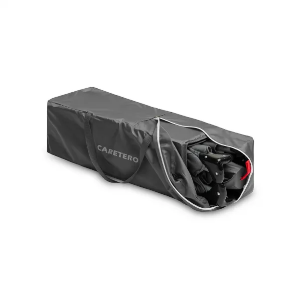 Cestovná postieľka CARETERO Basic graphite