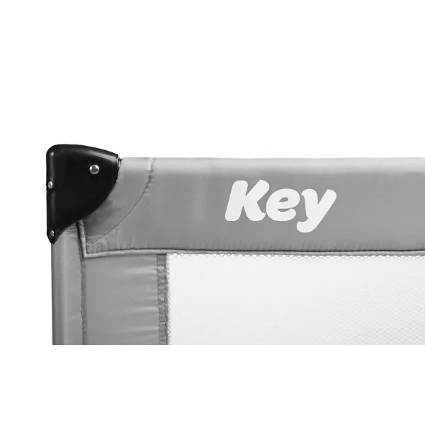 Cestovná postieľka CARETERO Key grey