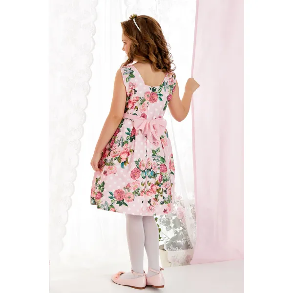 Fashionkids Dievčenské šaty ABIGAIL M/444 Farba: Ružová, Veľkosť: 152