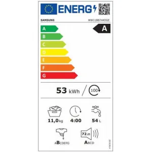 Samsung WW11BB744DGES7