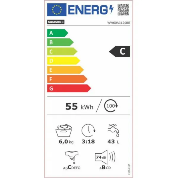 Samsung WW60A3120BE/LE
