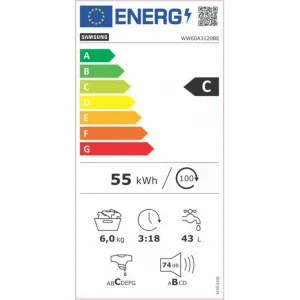 Samsung WW60A3120BE/LE