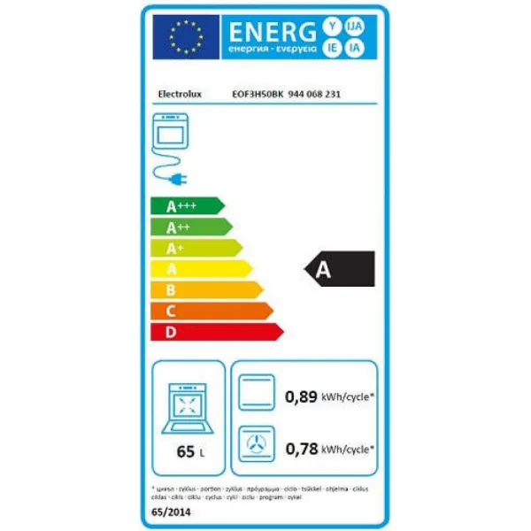 Electrolux EOF3H50BK