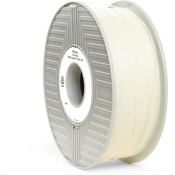 VERBATIM Filament pre 3D tlačiarne ABS 1.75mm, 404m, 1kg priehľadný
