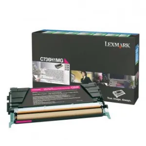 Lexmark C736H1MG purpurový (magenta) originálny toner