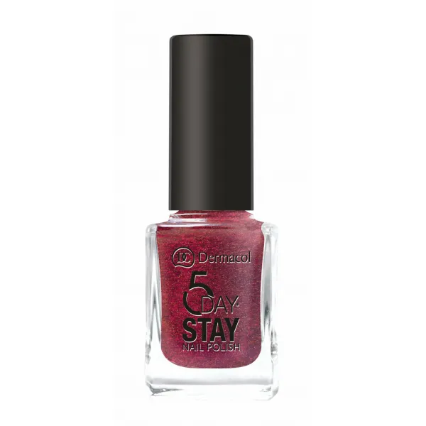 Dermacol 5 Day Stay Lak na nechty 11 ml 23 Drama Queen