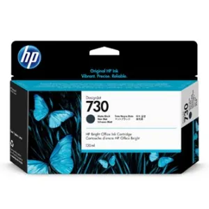 HP 730 P2V65A matne čierna (matte black) originálna cartridge