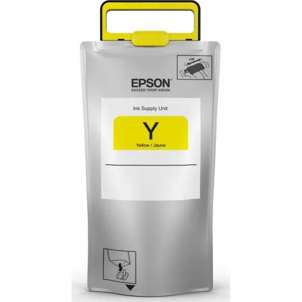 Atramentová tyčinka EPSON Recharge XXL pre formát A3 - 75.000 str. Žltá 735,2 ml
