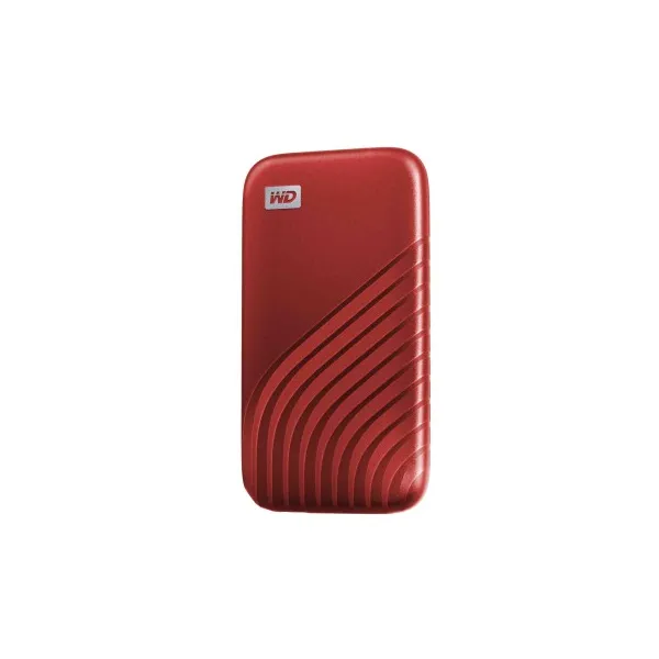 SanDisk WD My Passport SSD externý 1TB , USB-C 3.2 , 1050/1000MB/s R/W PC a Mac , červená
