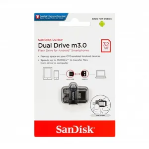 USB flash disk SanDisk Ultra Dual Drive 30 32GB SDDD3-032G-G46