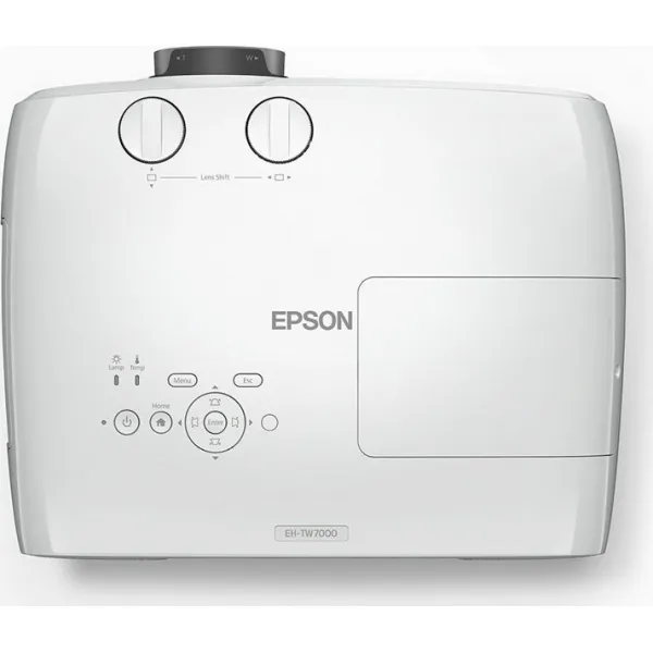 3LCD EPSON EH-TW7000 3000 Ansi 40000: 1 Full HD