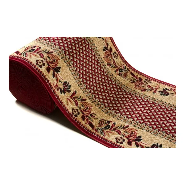 Behúň ATLAS PP 7192B tmavý béžový, červený