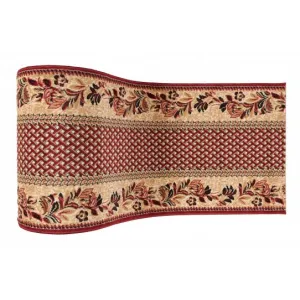 Behúň ATLAS PP 7192B tmavý béžový, červený