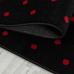 Detský koberec Bambi srdce červený
