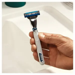 Gillette Mach3 Turbo Pánsky Holiaci Strojček - 5 Holiacich Hlavíc