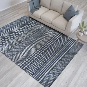 Dizajnový koberec s decentnými vzormi 70537-247145