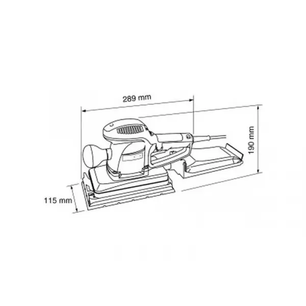 Makita BO4900VJ EL. VIBRAČNÁ BRÚSKA
