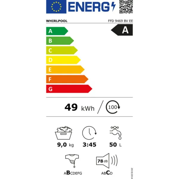 Whirlpool FFD 9469 BV EE