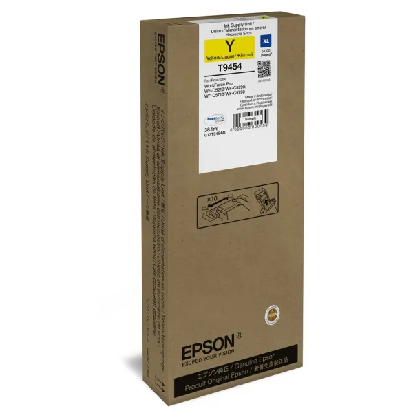 Epson T9454 Žltá atramentová cartridge C13T945440