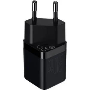 Baseus Quick Nabíjací adaptér USB-C 30W, Čierny